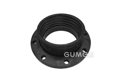 244 für AIRDUC PUR 341, 345, 350, 351, 355, TIMBERDUC PUR 533, 50mm, PP mit Stahl/Pre-PUR, schwarz, 